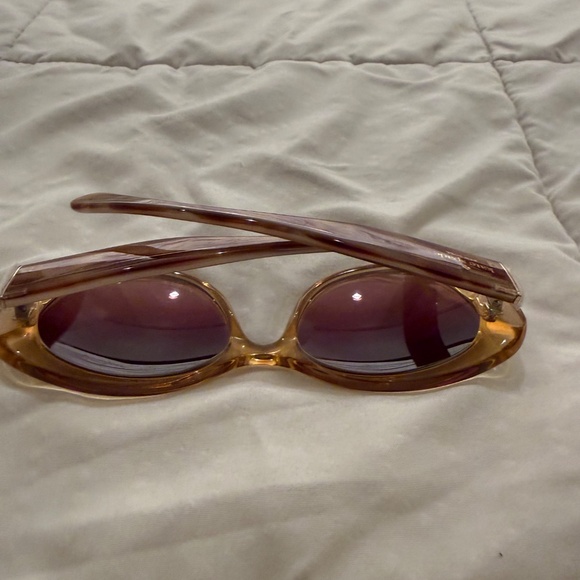 Kate Spade New York Cat Eye Sunglasses Amber Tortoiseshell main image 4